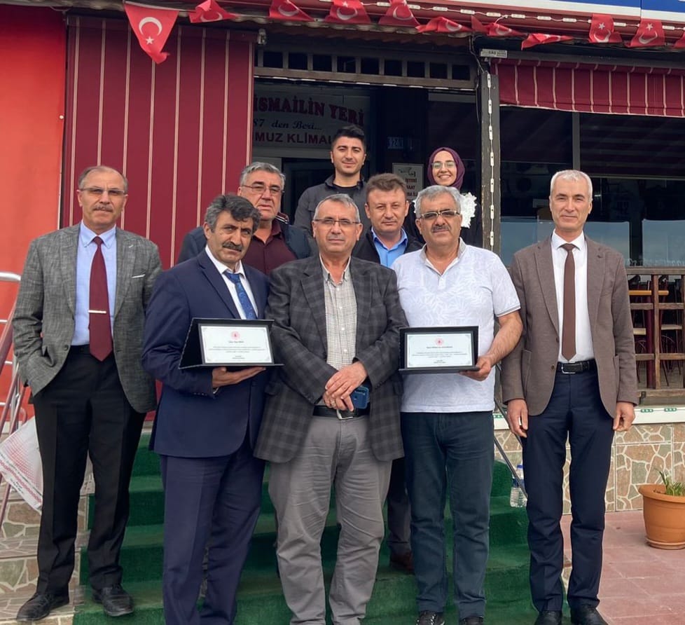 MESAİ ARKADAŞLARIMIZ EMEKLİ OLDU